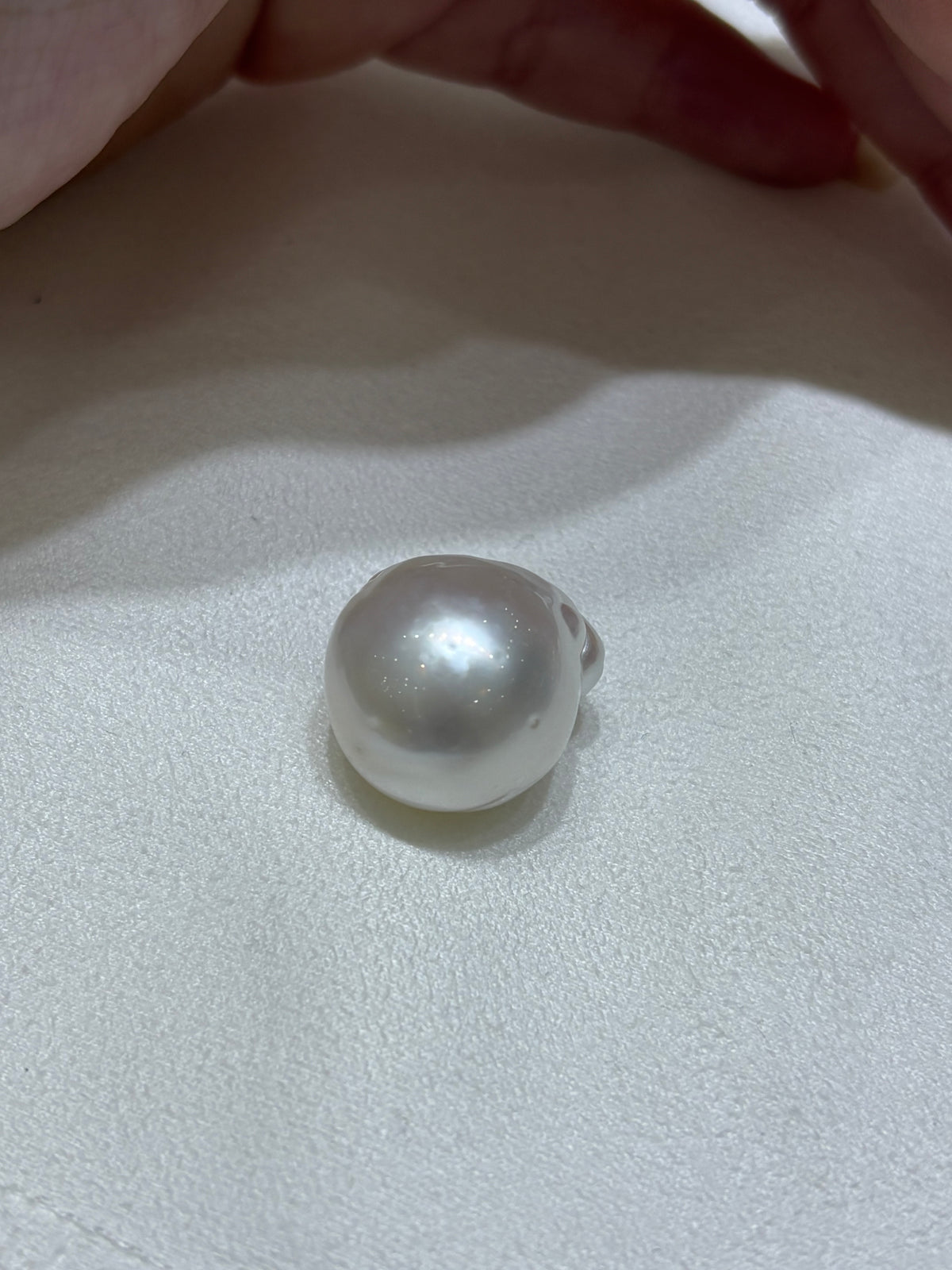 White Baroque South Sea Loose Pearl | 17–18mm AAA Grade | Per Piece
