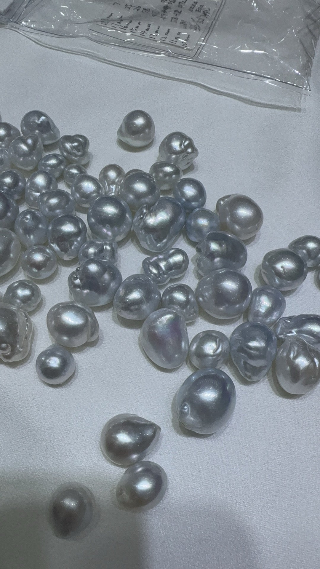 White Baroque South Sea Loose Pearl | 17–18mm AAA Grade | Per Piece