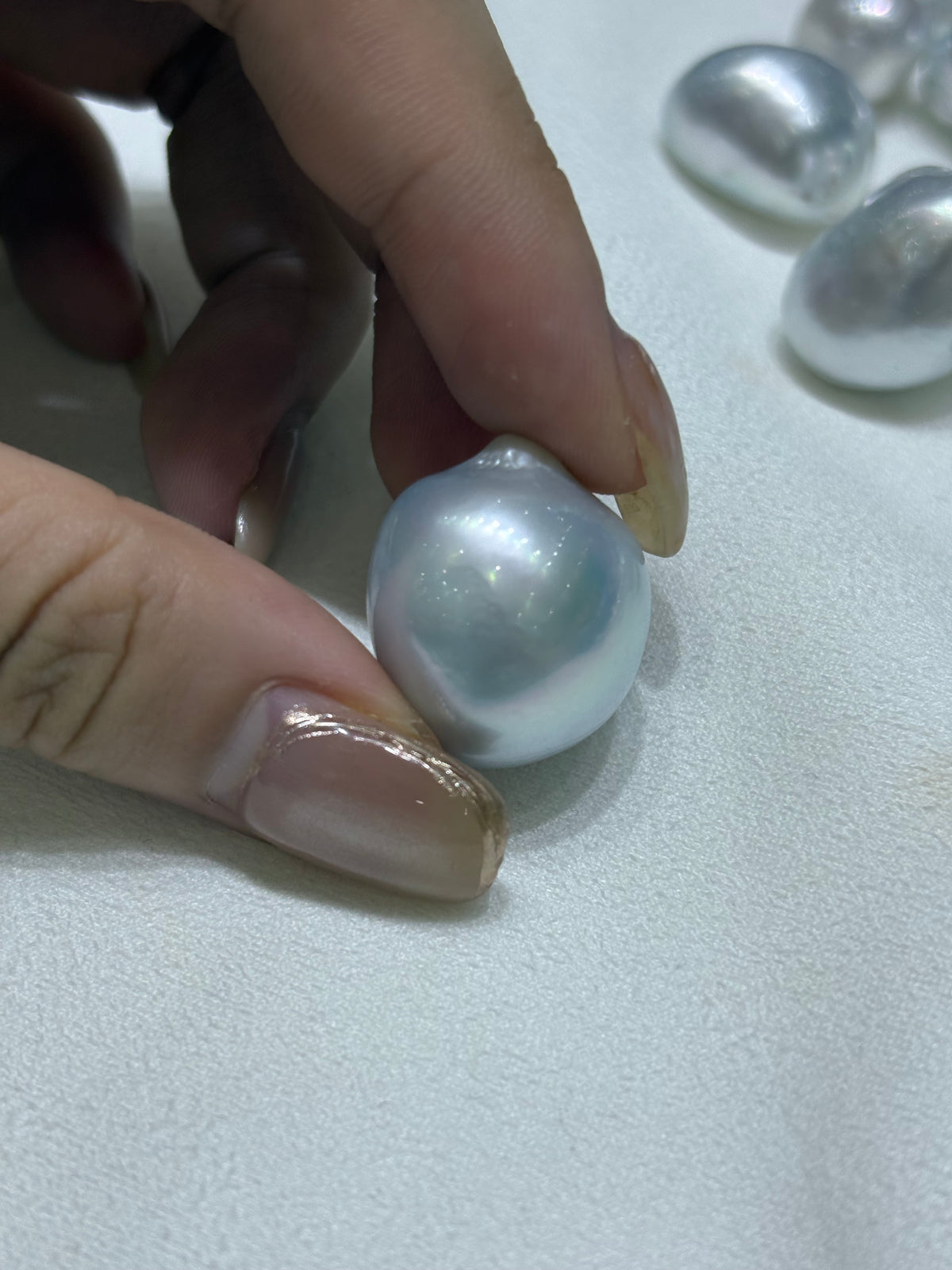 White Baroque South Sea Loose Pearl | 18–19mm AAA Grade | Per Piece