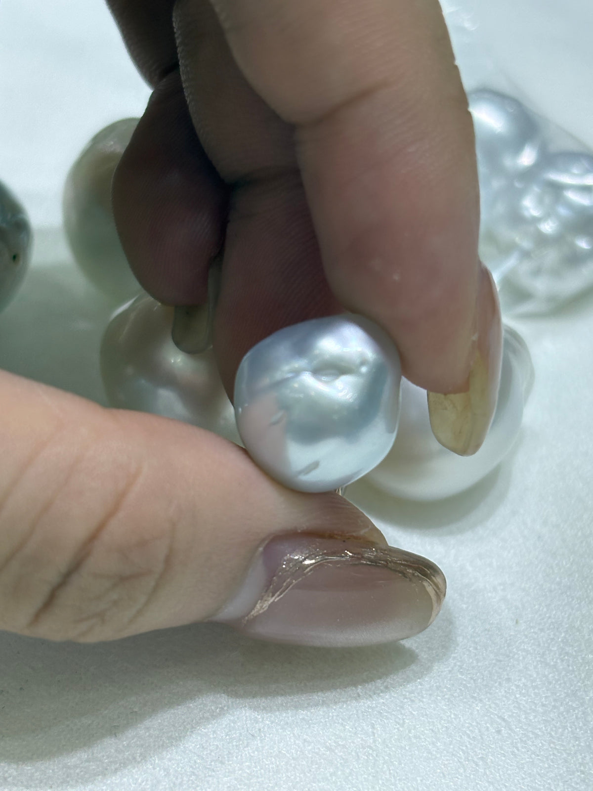 White Baroque South Sea Loose Pearl | 12–13mm AAA Grade | Per Piece