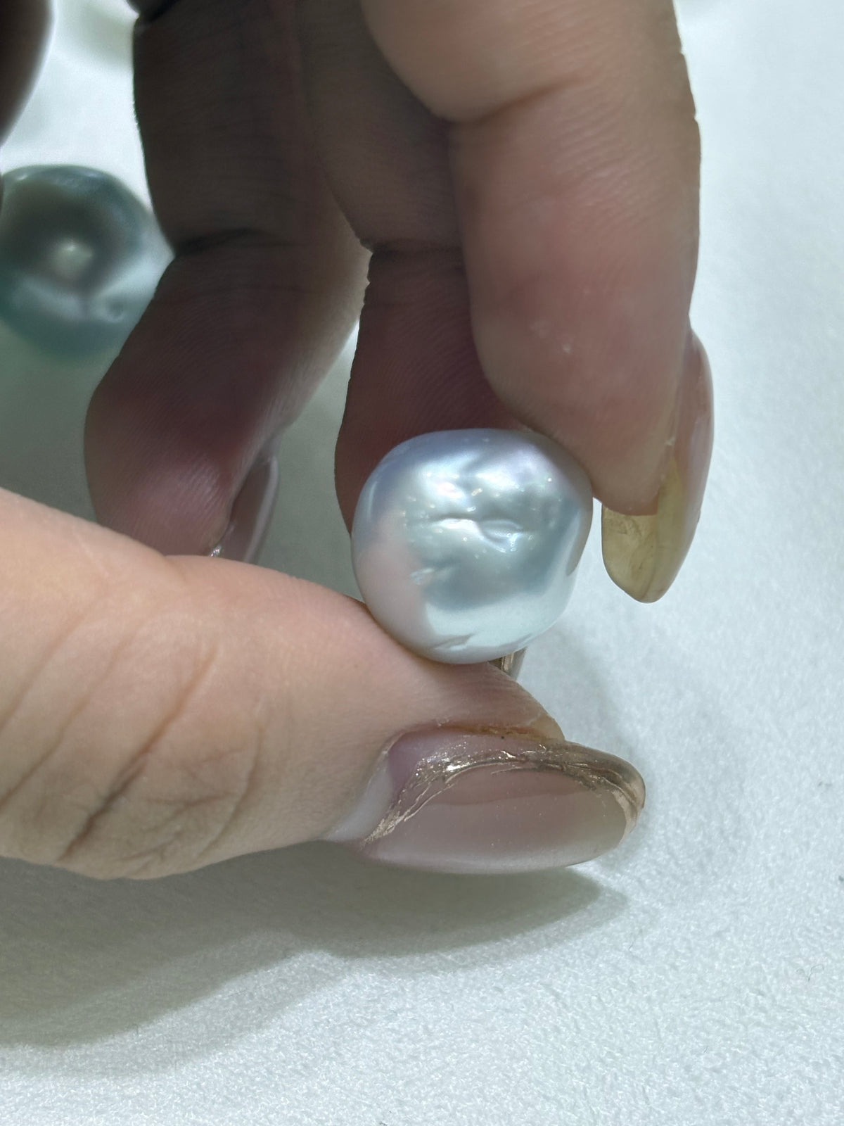 White Baroque South Sea Loose Pearl | 12–13mm AAA Grade | Per Piece