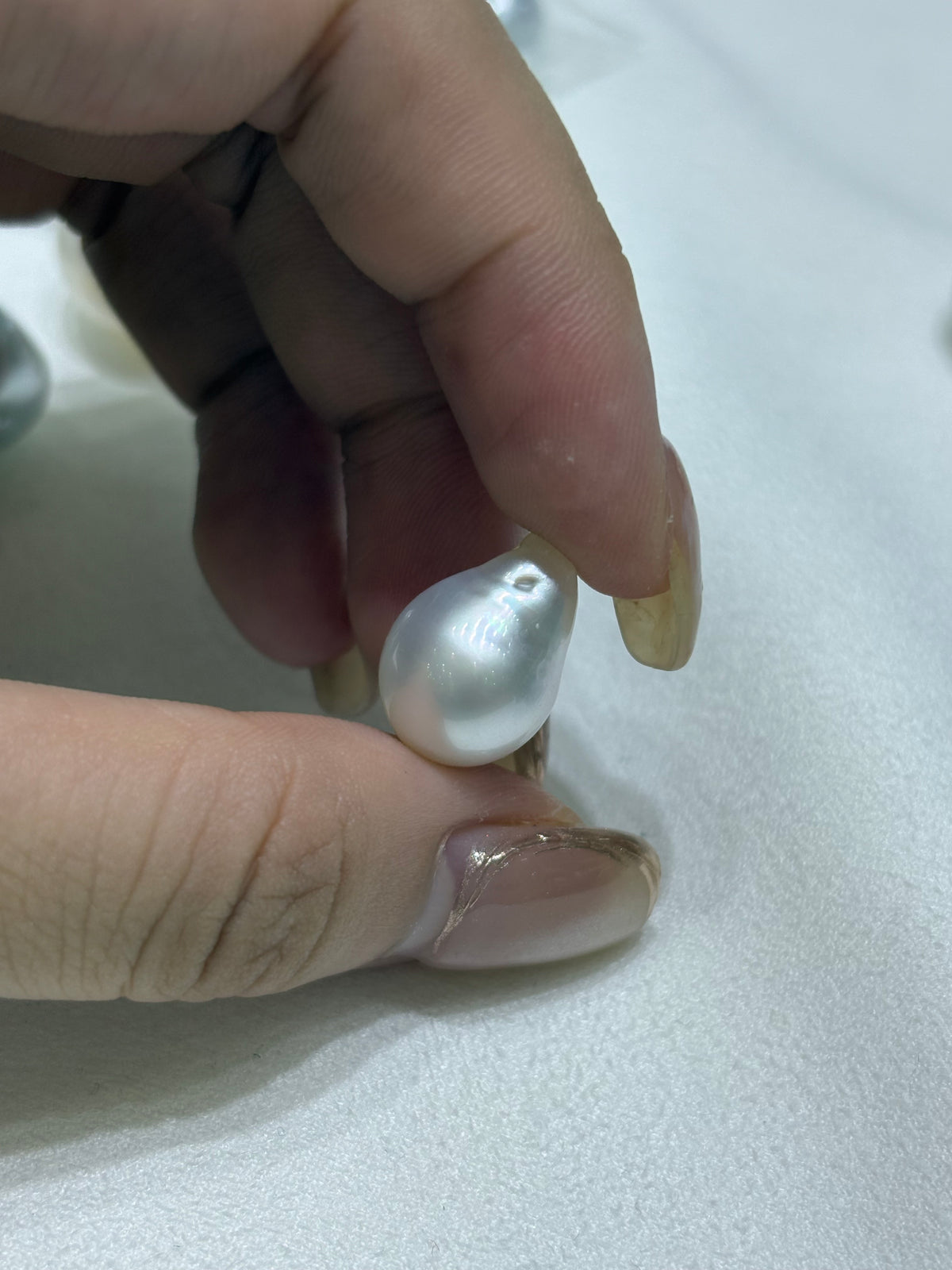 White Baroque South Sea Loose Pearl | 11–12mm AAA Grade | Per Piece