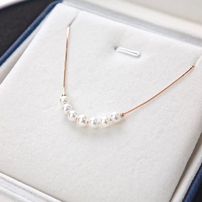 White Freshwater Cultured Pearls S925 Sterling Silver