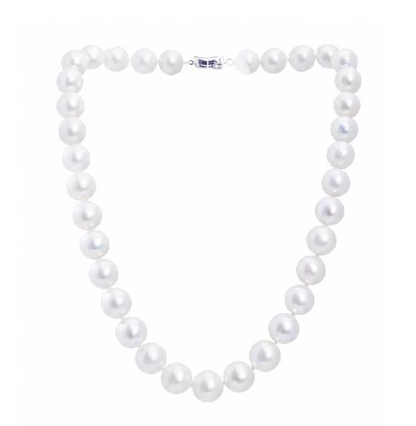 S925 Silver - Freshwater Pearl Necklace | 11–13mm