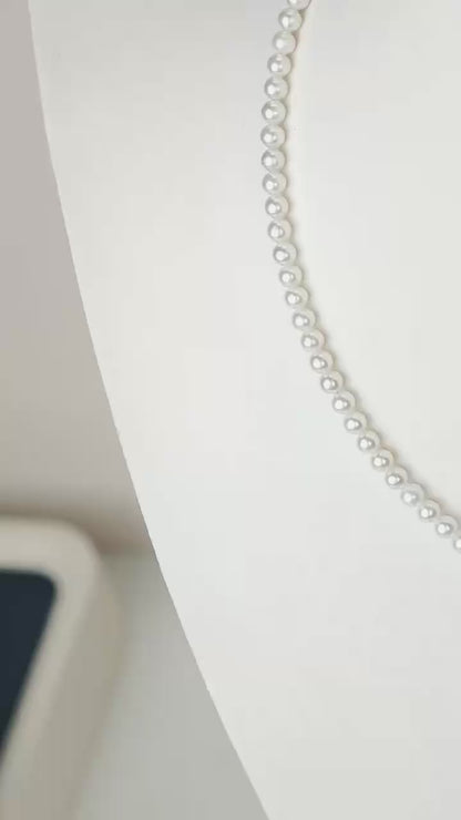 Titanium Steel - White Freshwater Pearl Jewelry | 3–10mm AAA Grade