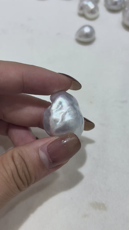 Australian South Sea White Baroque Loose Pearl | 16×19×25mm AAAA Grade