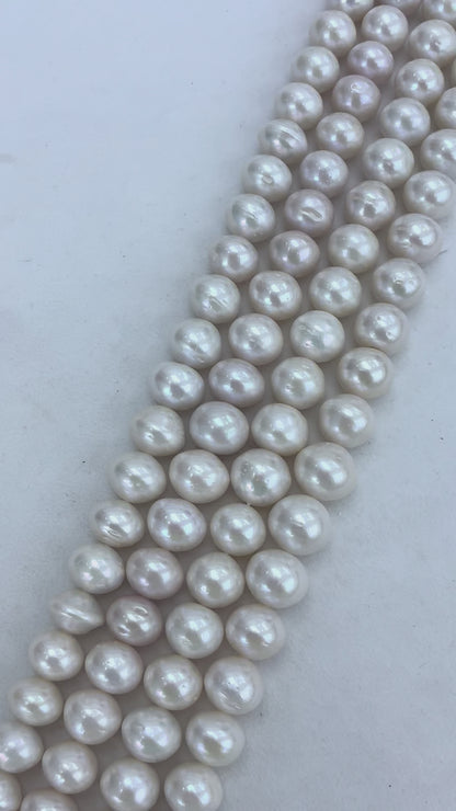White Freshwater Edison Pearl Strand | 13–16mm AA Grade