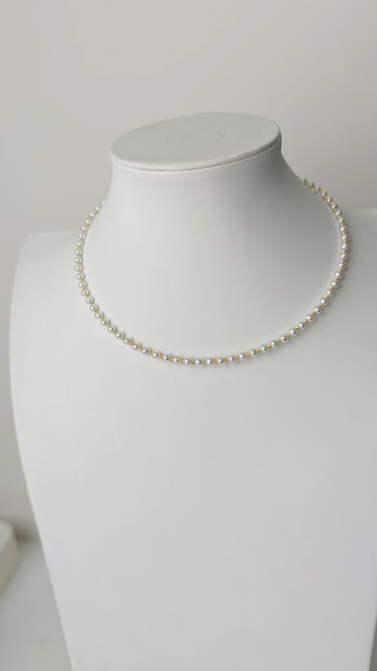 S925 Silver - White Freshwater Pearl Jewelry | 3–10mm AAA Grade | Round Pearls