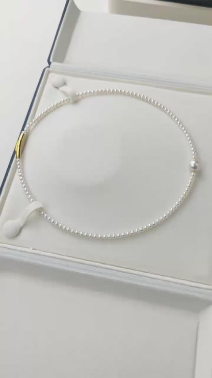 Titanium Steel - White Freshwater Pearl Jewelry | 3–10mm AAA Grade