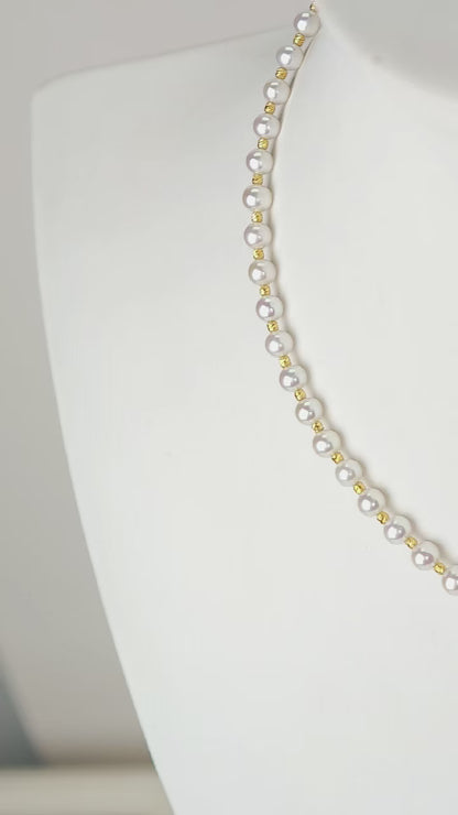 S925 Silver - White Freshwater Pearl Jewelry | 3–10mm AAA Grade | Round Pearls