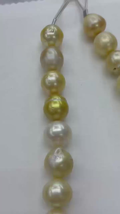 Golden South Sea Pearl Strand | 12–16mm AA Grade
