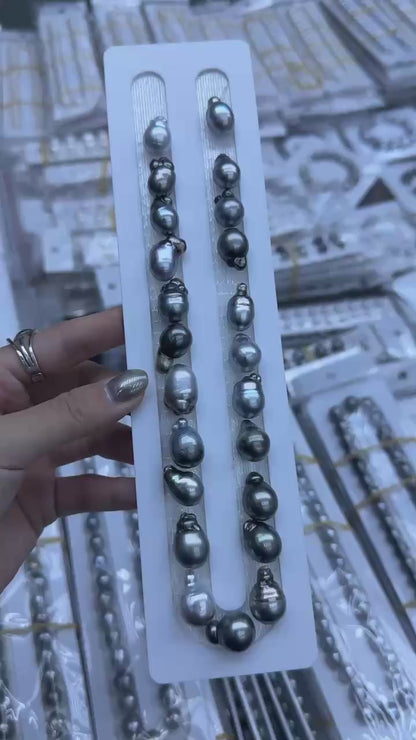 Tahitian Baroque Pearl Loose Strand | 11–14mm AAA+ Grade | Per Strand