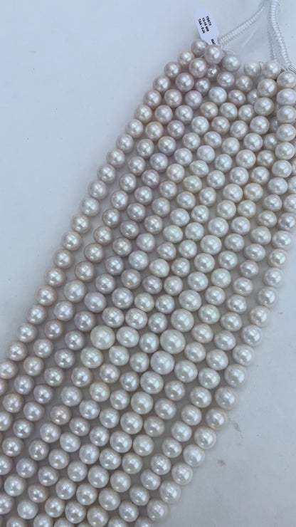 White Freshwater Edison Pearl Strand | 13–16mm AAA Grade